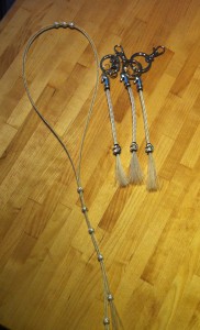 Collier et portes-clés Palomino Louise