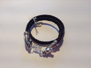 Tête de cheval tresse 5 brins double